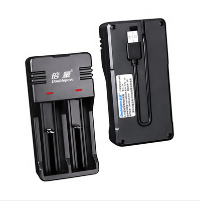Bộ sạc pin Lithium Ion Doublepow USB 3.7 Volt 26650 16340 18650